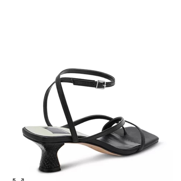 Dolce Vita Women’s Square Toe Block Heel Thong Sandals Size 7 - Picture 4 of 8